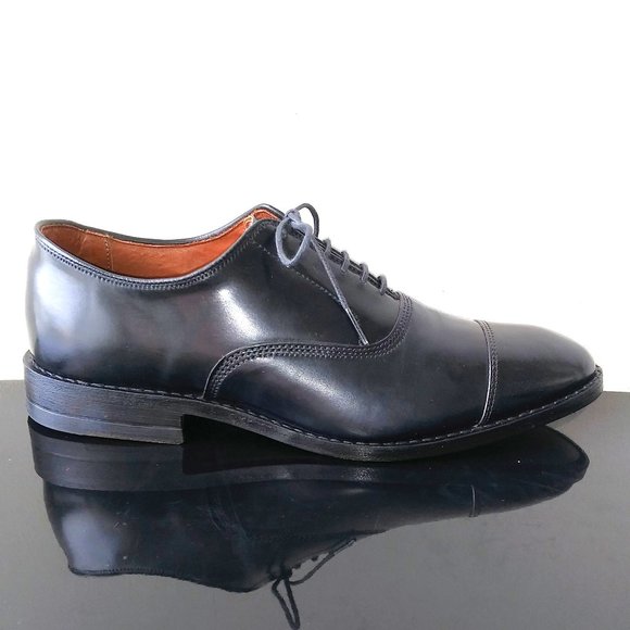 Allen Edmonds Park Avenue Shell Cordovan Cap-Toe Oxford Handcrafted in USA - Picture 2 of 13